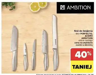 Carrefour Nóż santoku perfecto 17.5 cm Ambition oferta