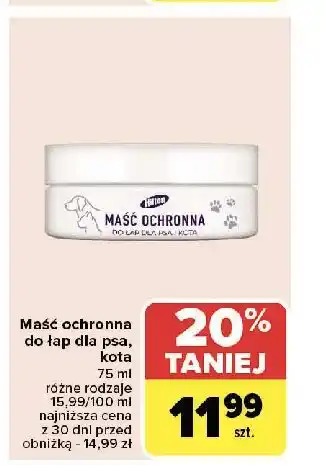 Carrefour Maść ochronna dla psich i kocich łap Hilton oferta