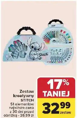 Carrefour Zestaw kreatywny stitch oferta