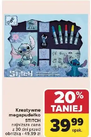 Carrefour Kreatywne megapudełko stitch oferta