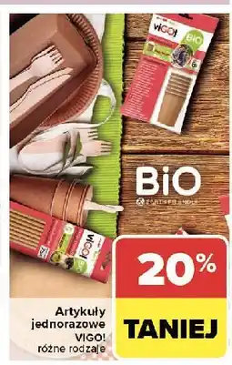 Carrefour Noże plastikowe bio Vigo! oferta