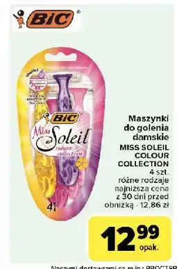 Carrefour Maszynka do golenia Bic Miss Soleil Colour Collection oferta