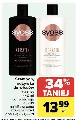 Carrefour Odżywka do włosów Syoss Keratin oferta