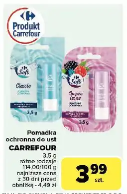 Carrefour Pomadka do ust naturalna Carrefour oferta