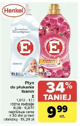 Carrefour Płyn do płukania delikatny E oferta