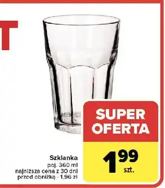 Carrefour Szklanka 360 ml oferta