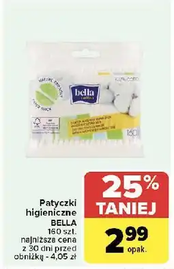 Carrefour Patyczki higieniczne Bella Cotton oferta