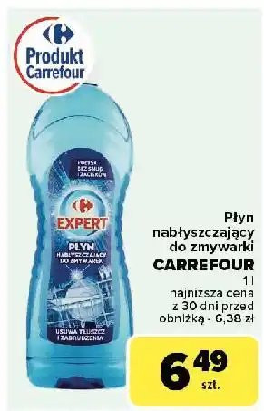 Carrefour Płyn nabłyszczający do zmywarek Carrefour oferta