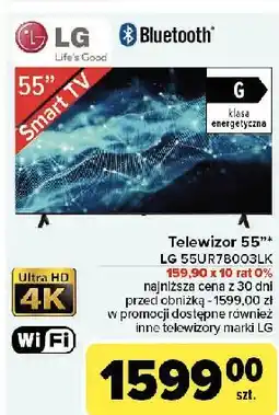 Carrefour Telewizor led 55 55ur780003lk Lg oferta