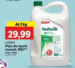 Lidl Ludwik płyn do mycia naczyń, XXL oferta