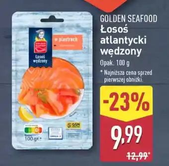 ALDI Golden seafood łosoś atlantycki wędzony oferta