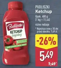 ALDI Pudliszki ketchup oferta