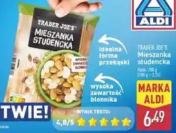 ALDI Trader joe's mieszanka studencka oferta