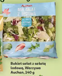 Auchan Mix sałat z sałatą lodową Auchan oferta