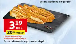 Auchan Brzuszki wędzone z łososia oferta