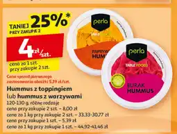 Auchan Hummus burak Perla oferta