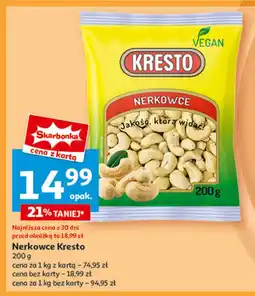 Auchan Orzechy nerkowca Kresto oferta