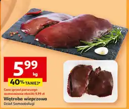 Auchan Wątroba wieprzowa oferta