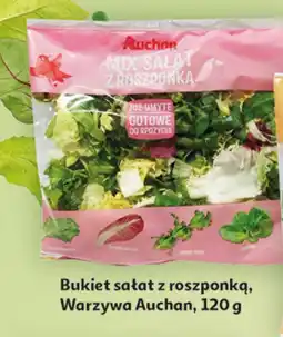 Auchan Mix sałat z roszponką Auchan oferta