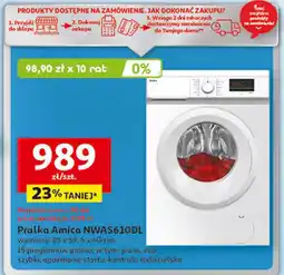 Auchan Pralka nwas610dl Amica oferta