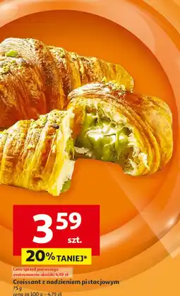 Auchan Croissant z nadzieniem pistacjowym oferta