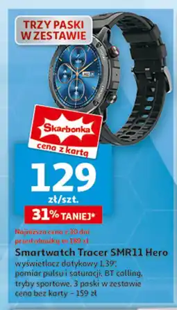 Auchan Smartwatch smr11 hero Tracer oferta