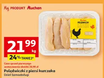 Auchan Polędwiczki z piersi kurczaka Auchan oferta