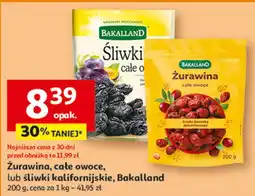 Auchan Żurawina suszona Bakalland oferta