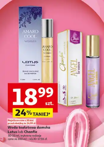 Auchan Woda toaletowa angel Chanfie oferta