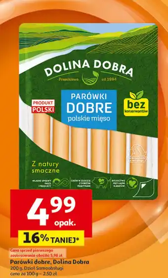 Auchan Parówki dobre Dolina Dobra oferta