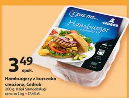 Auchan Hamburgery z kurczaka Cedrob Czas Na oferta