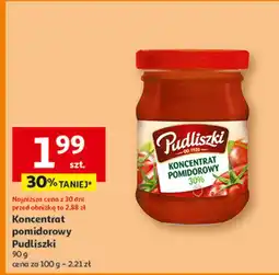 Auchan Koncentrat pomidorowy 30% Pudliszki oferta