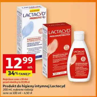 Auchan Emulsja do higieny intymnej Lactacyd Przeciwgrzybiczny oferta