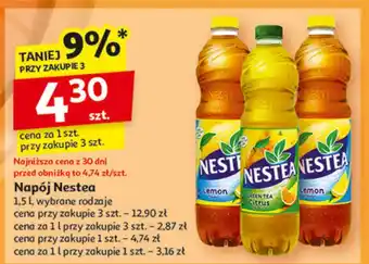 Auchan Napój green tea citrus Nestea oferta