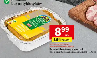 Auchan Pasztet z kurczaka Auchan Pewni Dobrego oferta