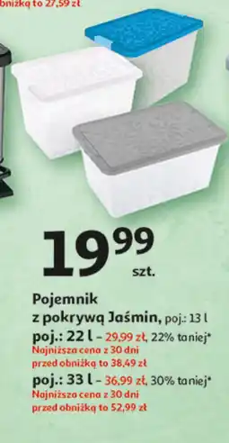 Auchan Pojemnik jasmin 33 l Branq oferta