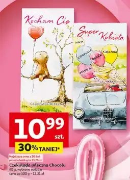 Auchan Czekolada Chocolu oferta