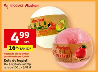 Auchan Kula do kąpieli jabłko Auchan Różnorodne (Logo Czerwone) oferta