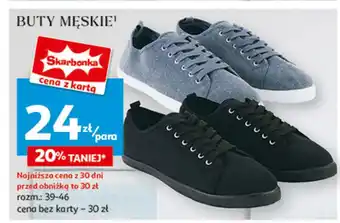 Auchan Buty męskie 39-46 oferta