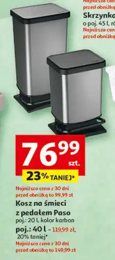 Auchan Kosz paso 40 l Rotho oferta