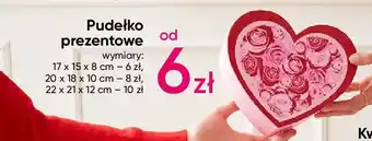 Pepco Pudełko prezentowe 22 x 21 12 cm oferta