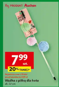 Auchan Wędka z piłką Auchan oferta