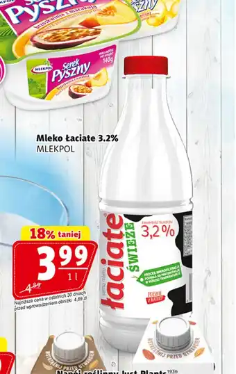 Prim Market Mleko łaciate 3.2% mlekpol oferta