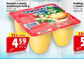 Prim Market Danonki o smaku waniliowym danone oferta