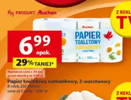 Auchan Papier toaletowy Auchan oferta