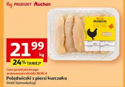 Auchan Polędwiczki z kurczaka Auchan oferta