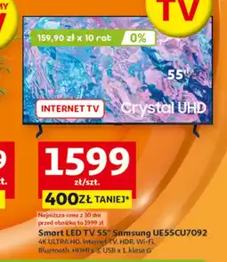 Auchan Smart tv Samsung oferta