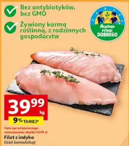 Auchan Filet z indyka Pewni Dobrego oferta