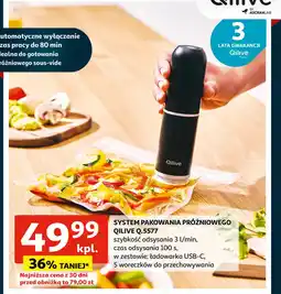 Auchan Zestaw do pakowania próżniowego Qilive oferta