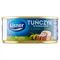 Auchan Lisner Tuńczyk w kawałkach w oliwie z oliwek 160 g oferta